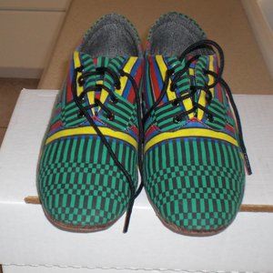 Jammin (Green, black, yellow, red, blue) handmade